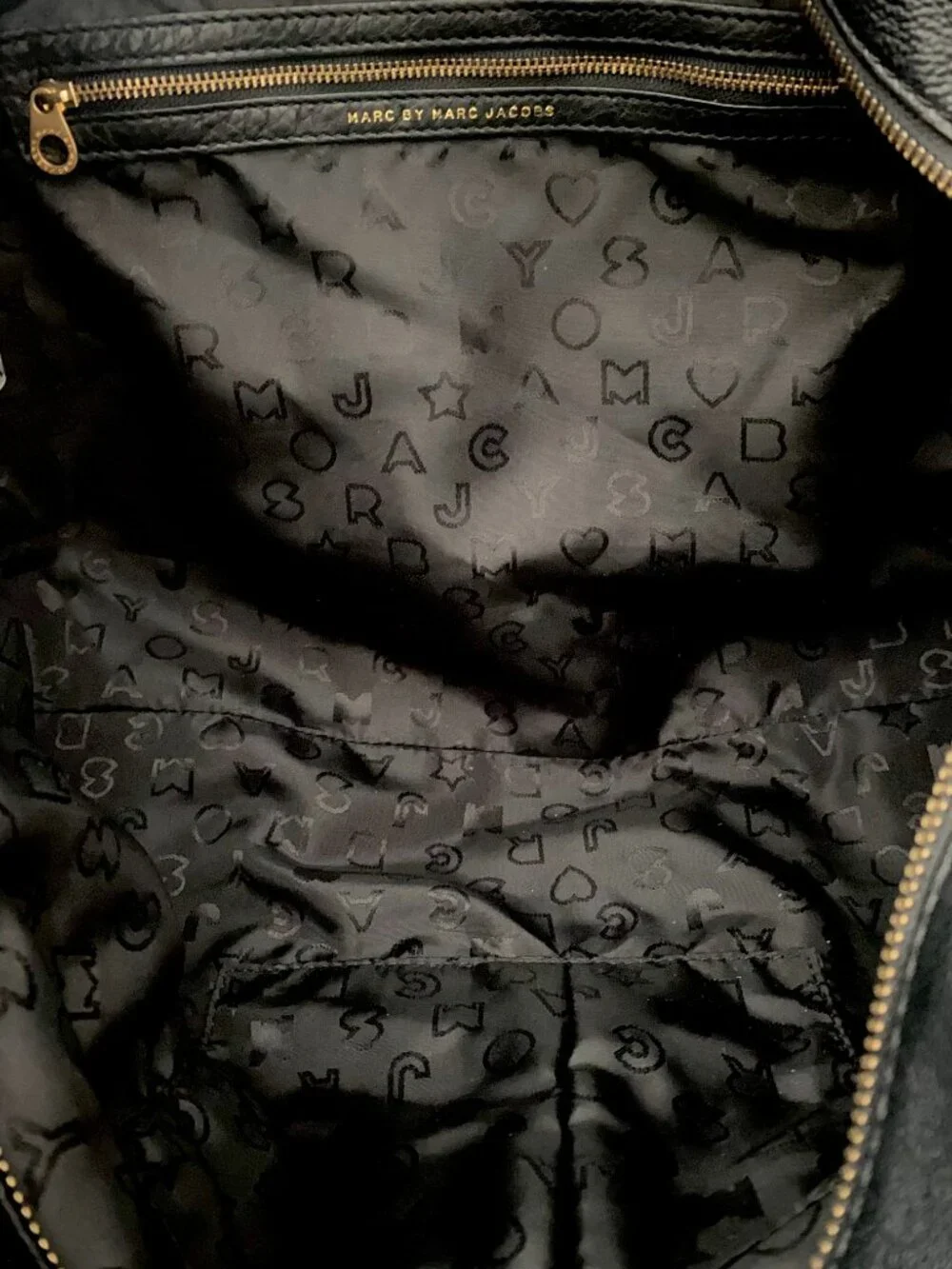 Marc by Marc Jacobs Too Hot Too Handle Black Satchel Bag